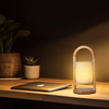 Lampka Biurkowa Nocna V-TAC 1,5W LED Ładowanie Ściemnianie Drewno 