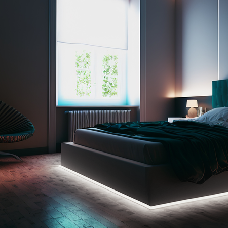 Taśma LED COB 12V 6500K rolka 5m 50W IP20