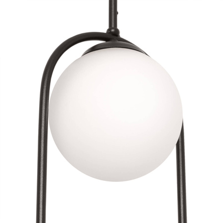 Lampa wisząca z dwoma kloszami, do salonu K-5101 z serii PARVA
