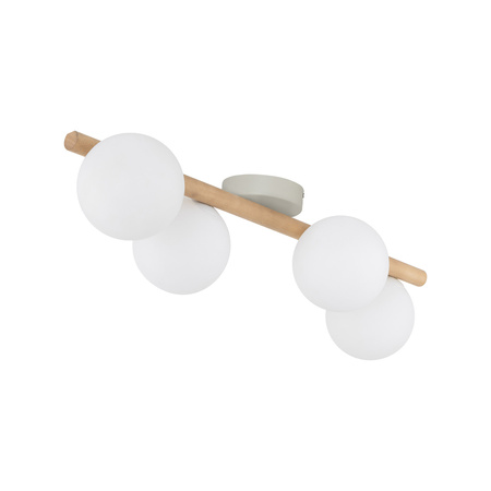 Lampa sufitowa ESTERA Wood 4xG9