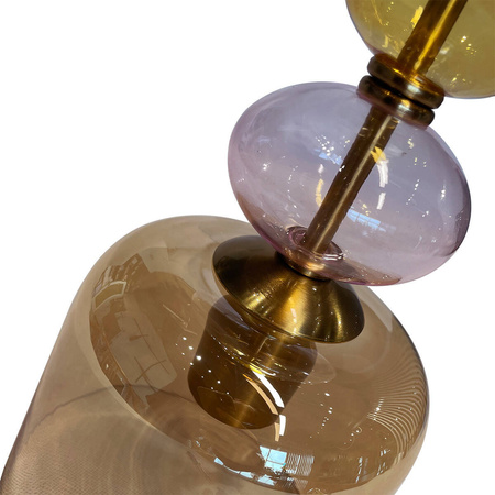 Light prestige Tropea 1 wisząca mała bursztyn LP-2004/1P S AM