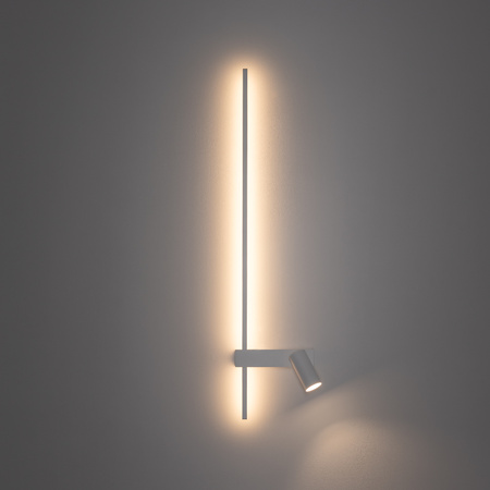 Kinkiet regulowany z włącznikiem biały EASY LED LEFT Nowodvorski 11578