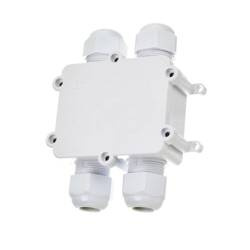 Puszka Złączka Mufa Hermetyczna 4x 4Pin Średnica kabla 8-12mm IP68 biała