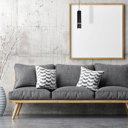 Lampa wisząca VIDAR BLACK 1xGU10 czarna
