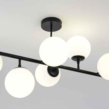 Lampa sufitowa Dorado 8xE14 czarna