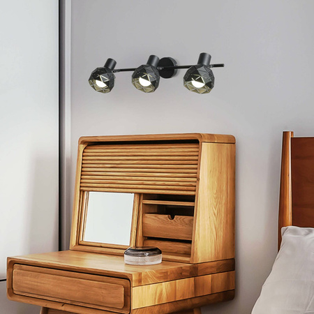 Light prestige Reus 3 spot czarny LP-8069/3WS BK