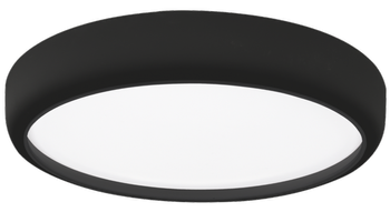 Plafon LED GEA BLACK 36W z pilotem Ø390 mm Milagro