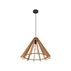 Lampa wisząca ERIS Wood 1xE27 M