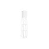Lampa podłogowa Ganto 1xE27 160cm biała