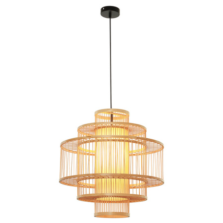 Lampa wisząca Stela rattanowa 1xE27 Boho