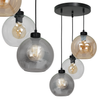 Lampa wisząca  szklana SOFIA MIX 3xE27
