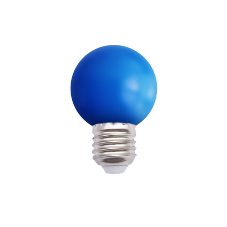 Lampa LED kolor BLUE  E27 2W