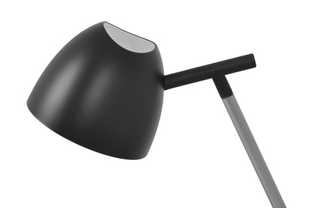 Czarna lampka biurkowa, wbudowany LED K-BL1528 CZARNY z serii LOLEK