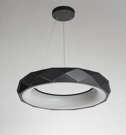 Light prestige Reus LED wiszaca czarna LP-8069/1P LED BK