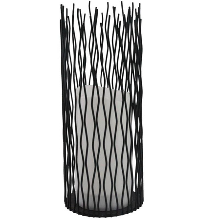 Lampa dekoracyjna Led NYBORG XL czarna 35 cm  IP44 na baterie