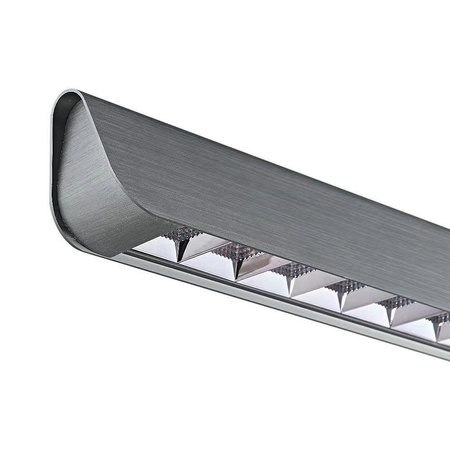 Oprawa V-TAC LED Linear SAMSUNG CHIP LIFUD Driver 36W 60st CCT Zwieszana 120cm Szary MAT VT-7-36 3000K-4000K-6400K 2880lm 5 Lat Gwarancji