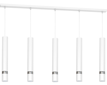 Lampa wisząca JOKER WHITE 5xGU10 biała