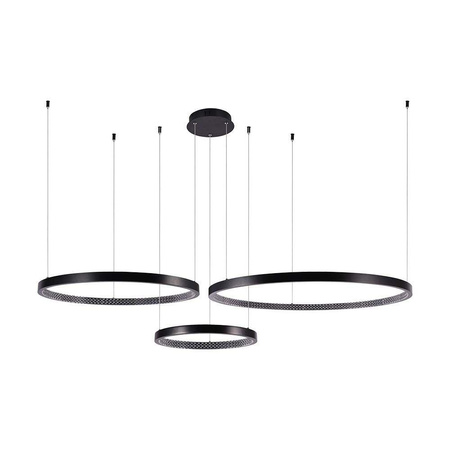 Oprawa Zwieszana V-TAC 57W LED Czarna VT-7824 3000K 6840lm