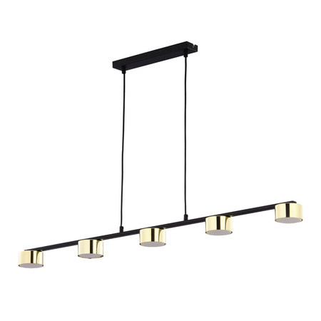 Lampa wisząca DALLAS Gold/Black 5xGX53