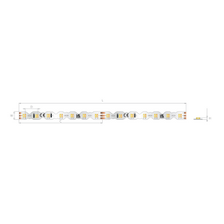 Kluś Taśma LED K-BT27T50-0910-24, 2700K, 673 lm/m, 9.1 W/m, IP20