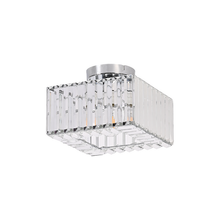 Light prestige Vetro 1 plafon kwadratowy chrom LP-2910/1C CH square