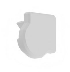 Zaślepka końcowa do profilu PIKO-45-R  biała KLUŚ