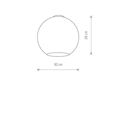 Nowodvorski Klosz szklany CAMELEON MONACO