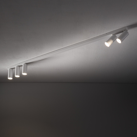 Listwa z regulowanymi reflektorami 5xGU10 FOURTY biała Nowodvorski 11435