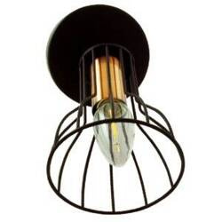 Kinkiet ruchomy SOFIA-1 czarny+miedź E14