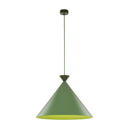 LAMPA WISZĄCA MATTEO PEAPOD GREEN 1XE27  XL