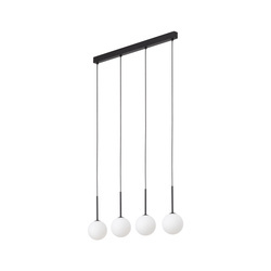 Lampa wisząca MARTIN BLACK / WHITE 4xG9