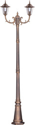 Lampa ogrodowa stojąca K-7064A2/2 CZARNY/ZŁOTY z serii STANDARD