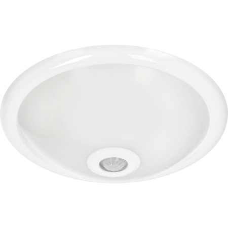 Plafon Mario 2xE27 PIR IK8 biały okrągły 30cm