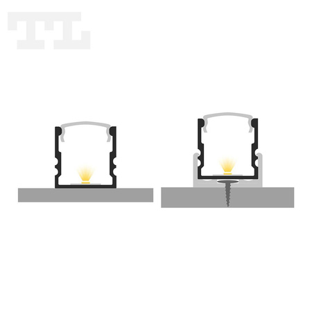 LED P5-1 Profil 2000 mm anod (nr kat 865102)