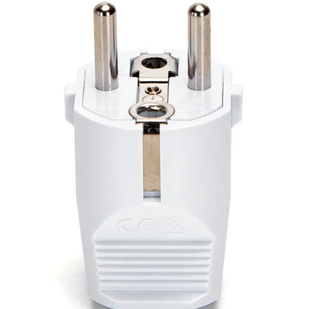 Wtyczka prądowa typu niemieckiego 16A biała