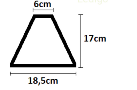 Klosz metalowy wąski złoty stożek E27 LOFT