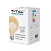 Żarówka LED V-TAC 5W Filament E27 Kula G95 Złota VT-2075 2200K 300lm