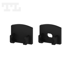 Komplet zaślepek bocznych czarnych P5-2, P18-3, GK18-3 do osłonki C1, C4 (1 szt. z otworem, 1 szt bez otworu) (nr kat 7705203)