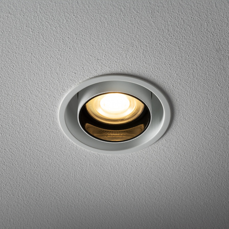 Regulowana lampa podtynkowa MONO SLIDE GU10 biały/czarny Nowodvorski 10796