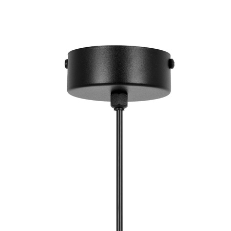 Lampa wisząca z czarną tarczą o regulowanym kącie nachylenia K-5370 SANTE