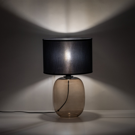 Lampka nocna MELODY TOPAZ Black 1xE27