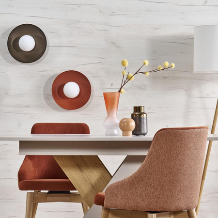 Tk Lighting SLATE BRICK GLASS kinkiet1XG9