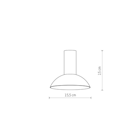 Nowodvorski Klosz czarny mosiądz CAMELEON HERMANOS C