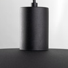 Tk Lighting ASTRA BLACK lampa wisząca 1XE27 