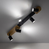 Lampa sufitowa COVER WOOD 5xGU10