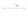 Nowodvorski Lampa sufitowa listwa czarna reflektor MONO 2x150
