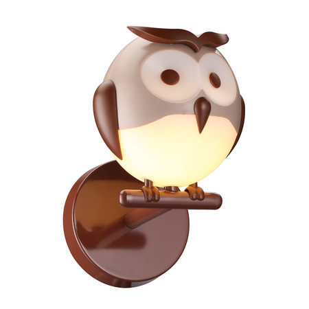 KINKIET OWL 1XG9 LED sowa