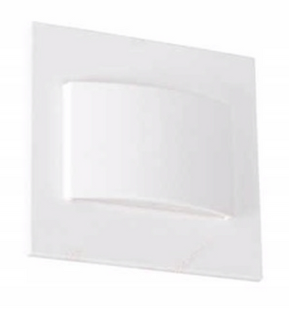 Oprawa schodowa LED 1,5W biała ciepła 3000K 12V kwadrat