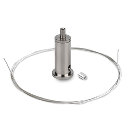 Zestaw mocowań do opraw zwieszanych RG-1 srebrny KLUŚ 42647