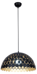 Lampa wisząca LISA BLACK 1xE27 40cm